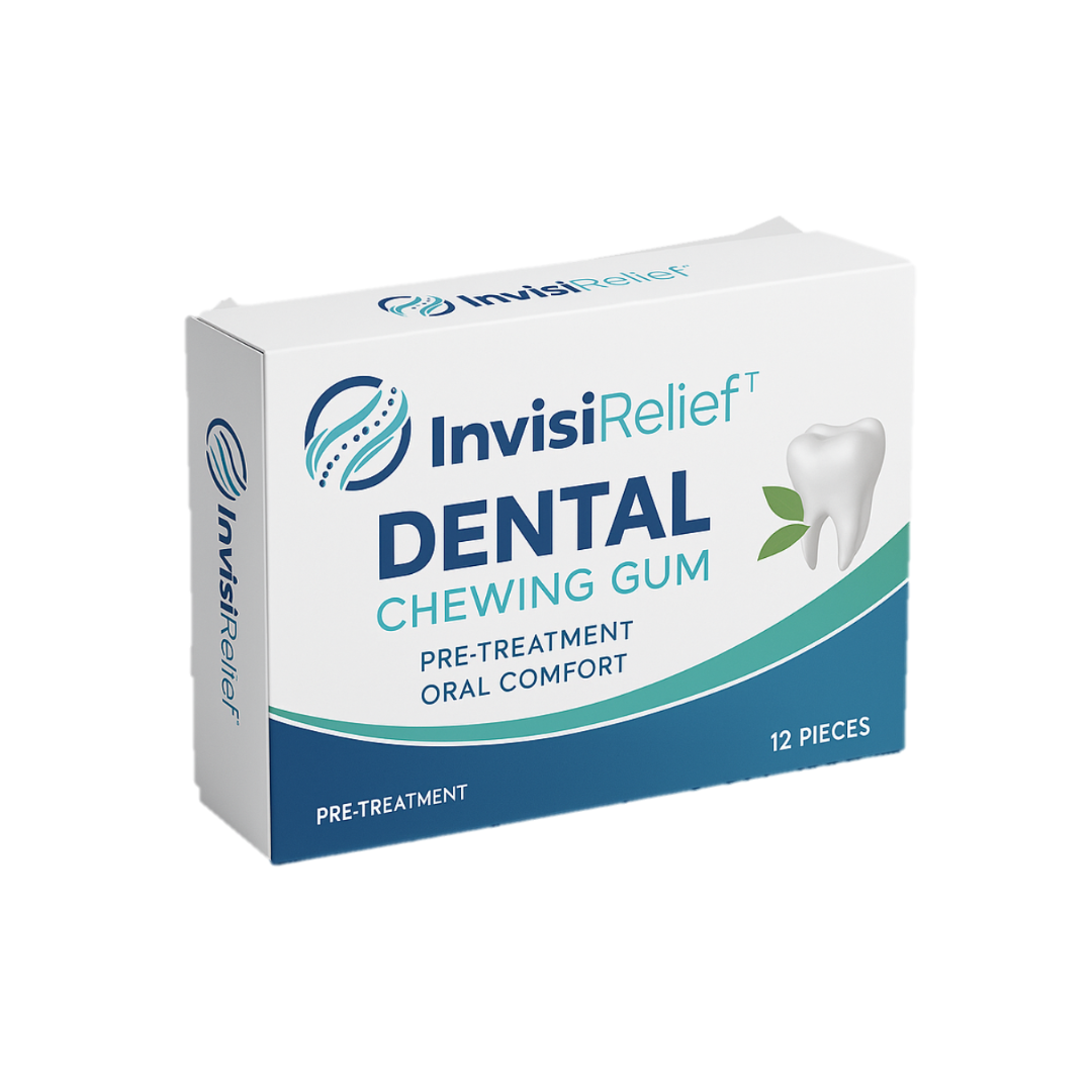 InvisiRelief™ Dental Chewing Gum Package - Pre-treatment Oral Comfort